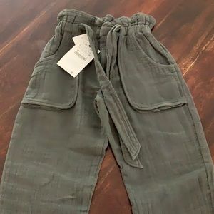 Zara high waisted girl ankle pant